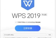 正版WPS2019专业版去广告激活版-淇淇有料