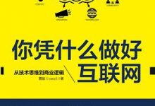 你凭什么做好互联网-淇淇有料