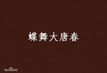 蝶舞大唐春-淇淇有料